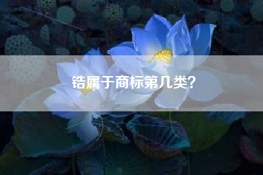 锆属于商标第几类? 锆属于商标第几类?