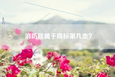 消防毯属于商标第几类? 消防毯属于商标第几类?