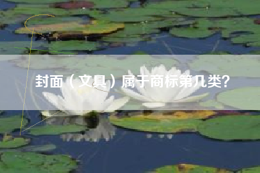 封面(文具)属于商标第几类? 封面(文具)属于商标第几类?