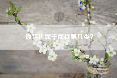 镀锌机属于商标第几类? 镀锌机属于商标第几类?