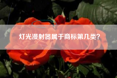 灯光漫射器属于商标第几类? 灯光漫射器属于商标第几类?