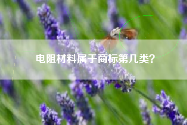 电阻材料属于商标第几类? 电阻材料属于商标第几类?