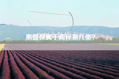 测面仪属于商标第几类? 测面仪属于商标第几类?
