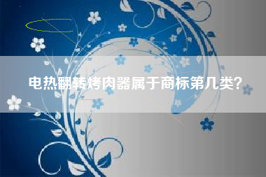 电热翻转烤肉器属于商标第几类? 电热翻转烤肉器属于商标第几类?