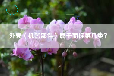 外壳(机器部件)属于商标第几类? 外壳(机器部件)属于商标第几类?