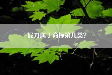 泥刀属于商标第几类? 泥刀属于商标第几类?