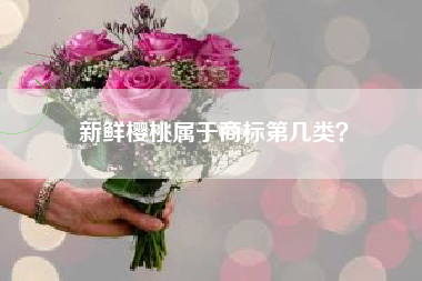 新鲜樱桃属于商标第几类? 新鲜樱桃属于商标第几类?