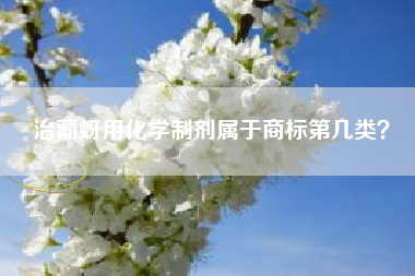 治葡蚜用化学制剂属于商标第几类? 治葡蚜用化学制剂属于商标第几类?